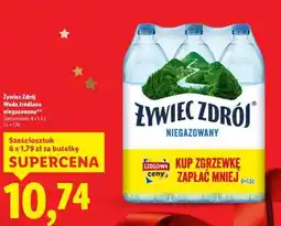 Lidl ŻYWIEC ZDRÓJ Woda źródlana niegazowana oferta