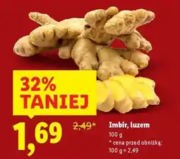 Lidl Imbir, luzem oferta