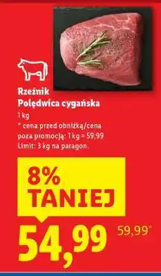 Lidl RZEŹNIK Polędwica cygańska oferta