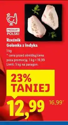 Lidl RZEŹNIK Golonka z indyka oferta