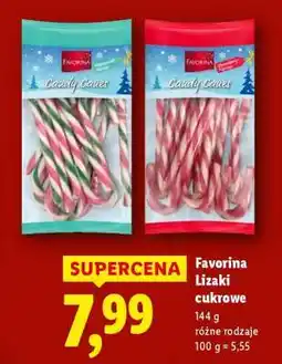 Lidl FAVORINA Lizaki cukrowe oferta