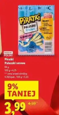 Lidl Piratki Paluszki serowe oferta