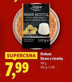 Lidl DELUXE Deser z ricottą oferta
