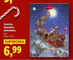 Lidl FAVORINA Kalendarz adwentowy oferta