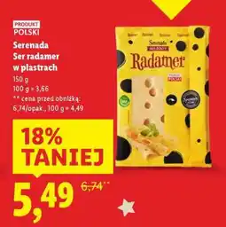 Lidl SERENADA Ser radamer w plastrach oferta
