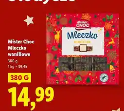 Lidl Mister Choc Mleczko waniliowe oferta