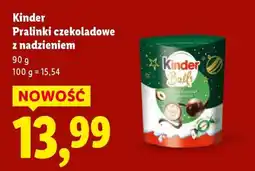 Lidl Kinder Pralinki czekoladowe z nadzieniem oferta
