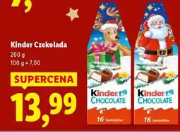Lidl KINDER Czekolada oferta