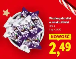 Lidl Piankogaletki o smaku śliwki oferta