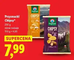 Lidl PRZYSNACKI Chipsy oferta
