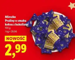 Lidl Mieszko Praliny o smaku keksu z bakaliami oferta