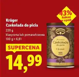 Lidl KRUGER Czekolada do picia oferta