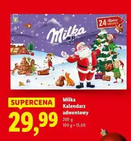 Lidl MILKA Kalendarz adwentowy oferta