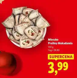 Lidl Mieszko Praliny Makadamia oferta