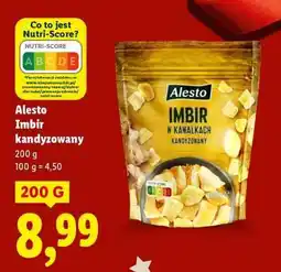 Lidl ALESTO Imbir kandyzowany oferta