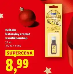 Lidl BELBAKE Naturalny aromat wanilii bourbon oferta
