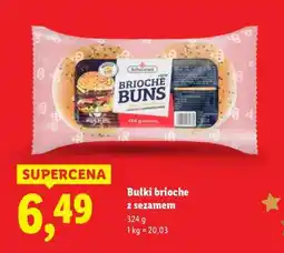 Lidl Bulky brioche z sezamem oferta