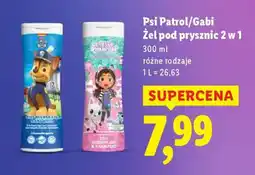 Lidl Psi Patrol/Gabi żel pod prysznic 2 w 1 oferta