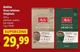 Lidl Melitta Kawa mielona Originals oferta