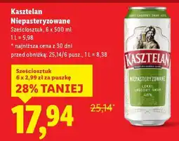 Lidl Kasztelan Niepasteryzowane oferta