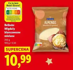 Lidl Belbake Migdały blanszowane mielone oferta