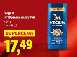 Lidl Vegeta, przyprawa warzywna oferta