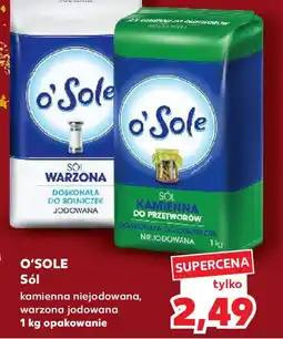 Kaufland O'SOLE Sól oferta