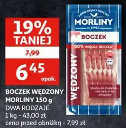 Auchan Boczek wędzony morliny oferta