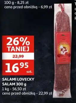 Auchan Salami lovecky salam oferta
