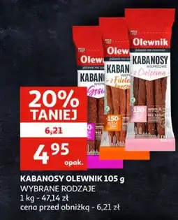 Auchan Kabanosy olewnik oferta