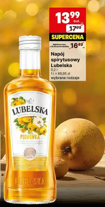 Napój spirytusowy Lubelska