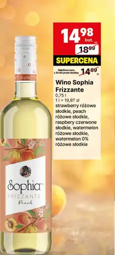 Delikatesy Centrum Wino słodkie Sophia oferta