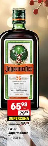 Delikatesy Centrum Likier Jägermeister oferta