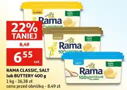 Auchan Rama classic, salt lub buttery oferta