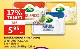 Auchan Serek kremowy arla oferta
