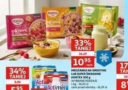 Auchan Mieszanka na smoothie lub super śniadanie hortex oferta