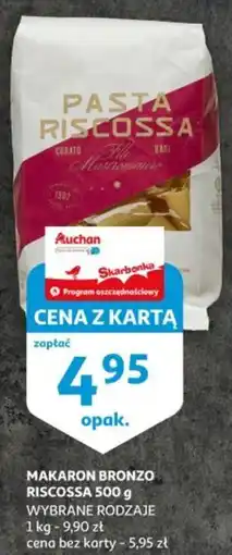 Auchan Makaron bronzo riscossa oferta