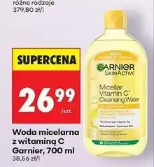 Biedronka Woda micelarna z witaminą c Garnier Skin Active oferta