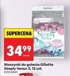 Biedronka Maszynka do golenia pink Gillette Simply Venus oferta