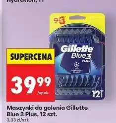 Biedronka Maszynka do golenia Gillette Blue 3 Plus oferta
