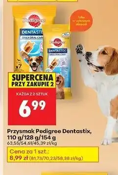 Biedronka Przysmak dla psa duże rasy Pedigree Dentastix oferta