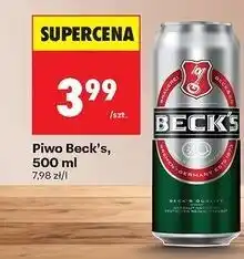 Biedronka Piwo Beck's Imported oferta