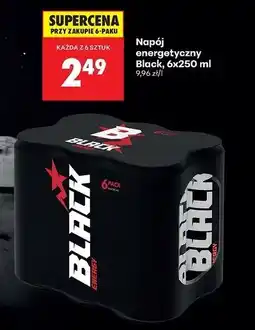 Biedronka Napój energetyczny classic Black Energy oferta