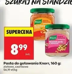 Biedronka Pasta do gotowania czosnkowa Knorr oferta