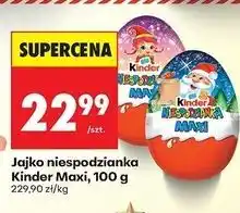 Biedronka Jajko niespodzianka świąteczne Kinder Niespodzianka Maxi oferta
