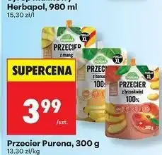 Biedronka Przecier z banana Purena oferta