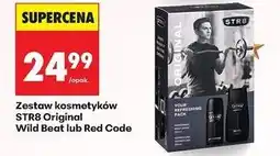 Biedronka Zestaw w pudełku wild beat żel pod prysznic 250 ml + dezodorant 150 Str8 oferta