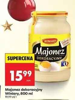 Biedronka Majonez dekoracyjny Winiary oferta