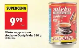 Biedronka Mleko zagęszczone słodzone Gostyń oferta