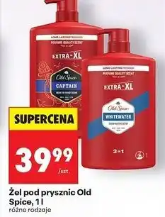 Biedronka Żel pod prysznic Old Spice Whitewater oferta